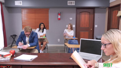 Teamskeet Roxie Sinner Octavia Red Crystal Clark Joshua Lewis Bullying Stops With Cock