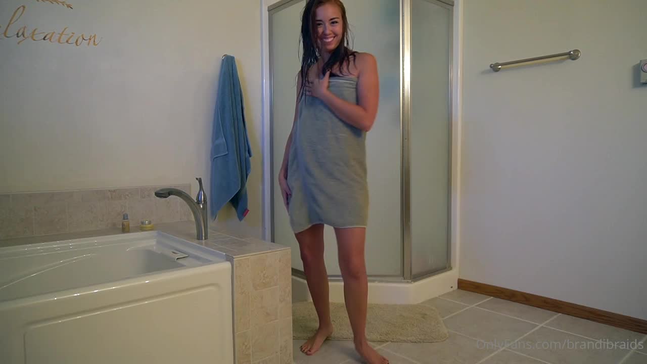 BrandiBraids - After Shower JOI - ASMR Porn Video & Massage XXX | Fullthot