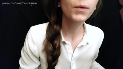 CuteGirlfriend ASMR - Hot librarian seduces and jerks you off ASMR role play
