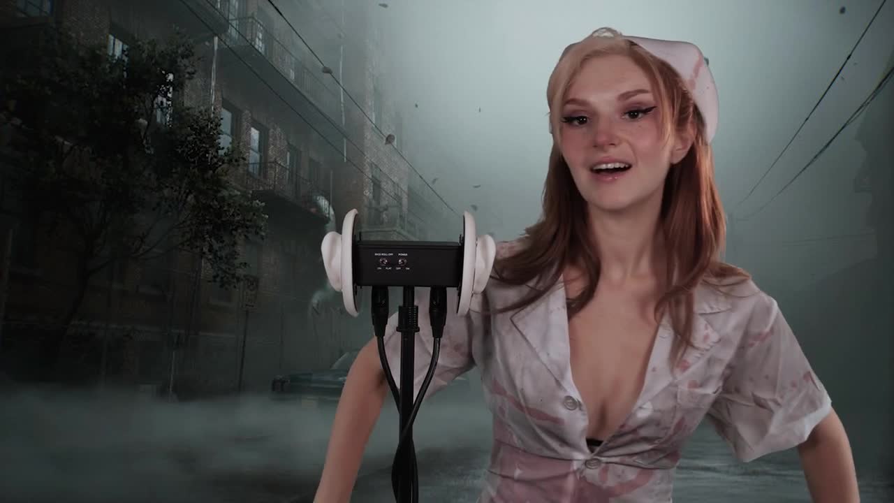 Busy B - Silent Hill Nurse Ear Eating - ASMR Porn Video & Massage XXX | Fullthot