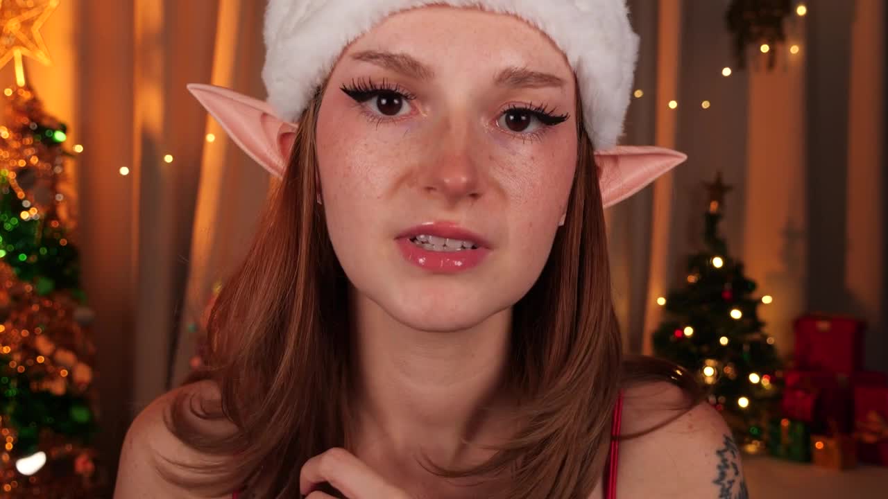 Busy B - 25 December 2024 - Girlfriend Roleplay - Your New Elf GF - ASMR Porn Video & Massage XXX | Fullthot
