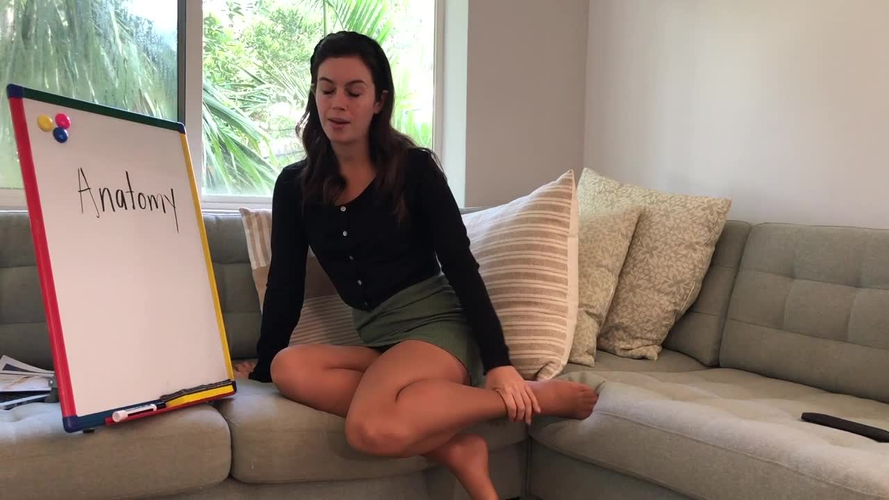 Miss Bell ASMR - 19 July 2021 - Night School Anatomy Lesson - ASMR Porn Video & Massage XXX | Fullthot