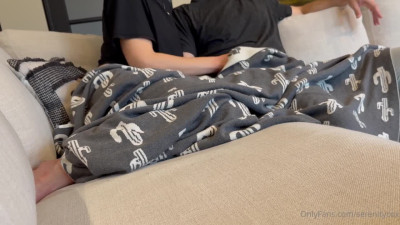 Serenity Cox - Couch Fuck Prior To Our Friend Coming Around