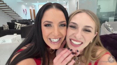Angela White - New POV Threesome with Angel Young