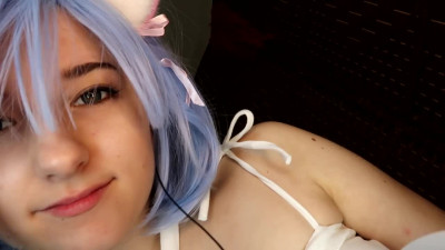 AftynRose ASMR - Rem Confesses Her Love and Smothers you in Kisses -)