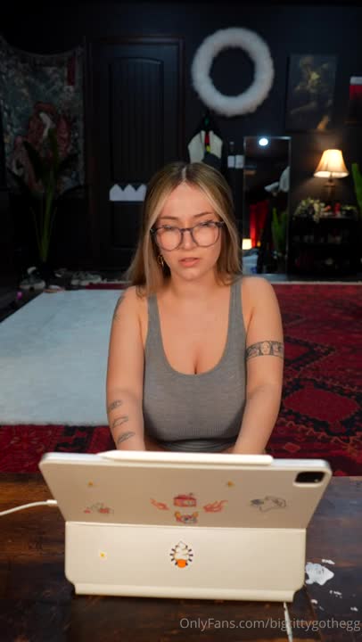 bigtittygothegg - stop interrupting me - ASMR Porn Video & Massage XXX | Fullthot