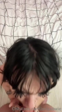 Goth Xowie Jones Blowjob and Anal