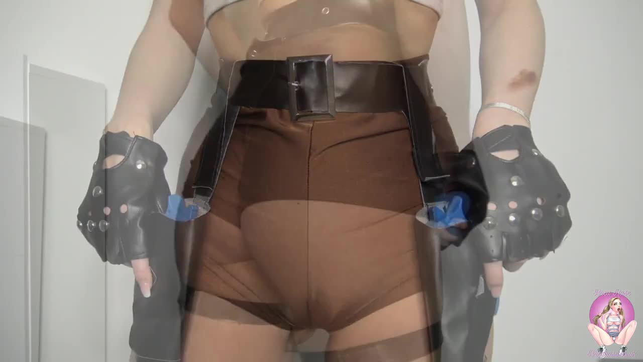 Brea Rose - Lara Croft gangbang