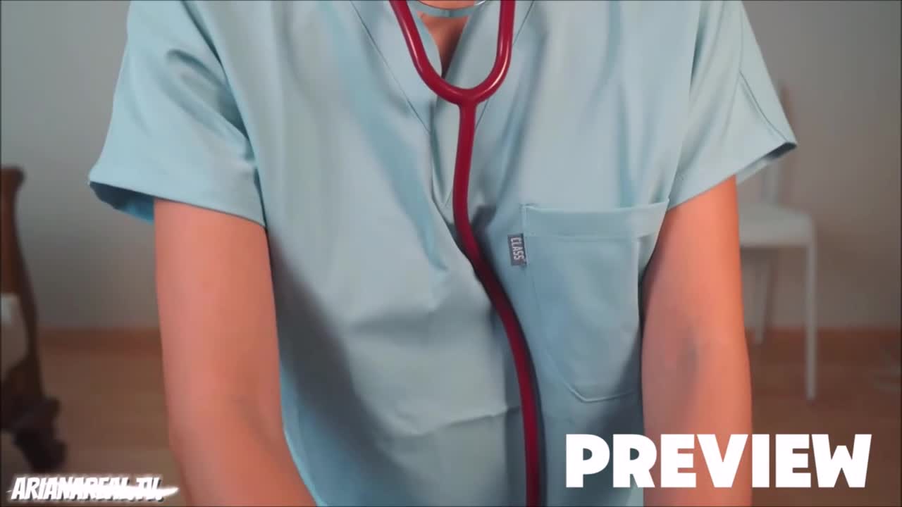 ArianaRealtv ASMR - Nurse Ariana Helps You with Donating Samples Part 1 & 2