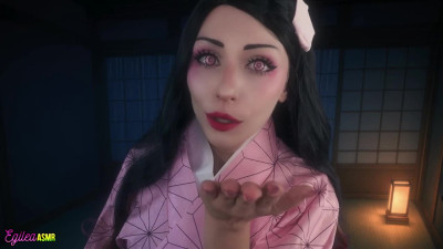 Egilea ASMR - 14 May 2025 - Nezuko Gently Blows You Kisses - ASMR Porn Video & Massage XXX | Fullthot