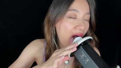 Lin ASMR - Insanely Good Ear Licking Patreon Leak - ASMR Porn Video & Massage XXX | Fullthot