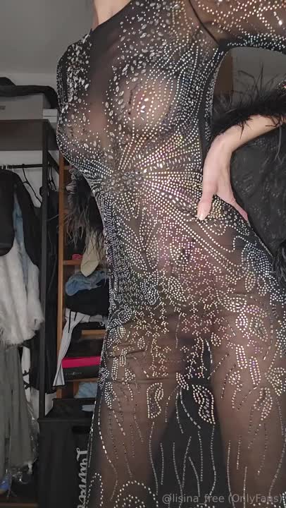 Ekaterina Lisina - See-Through Mesh Dress