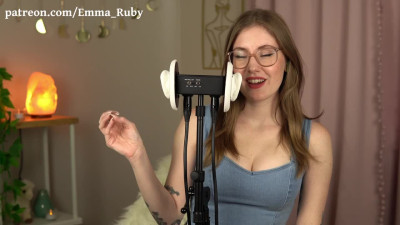 Emma Ruby ASMR Ear Licking - ASMR Porn Video & Massage XXX | Fullthot