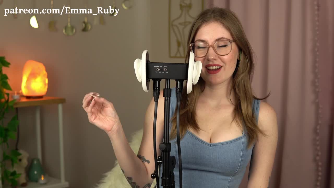 Emma Ruby ASMR Ear Licking
