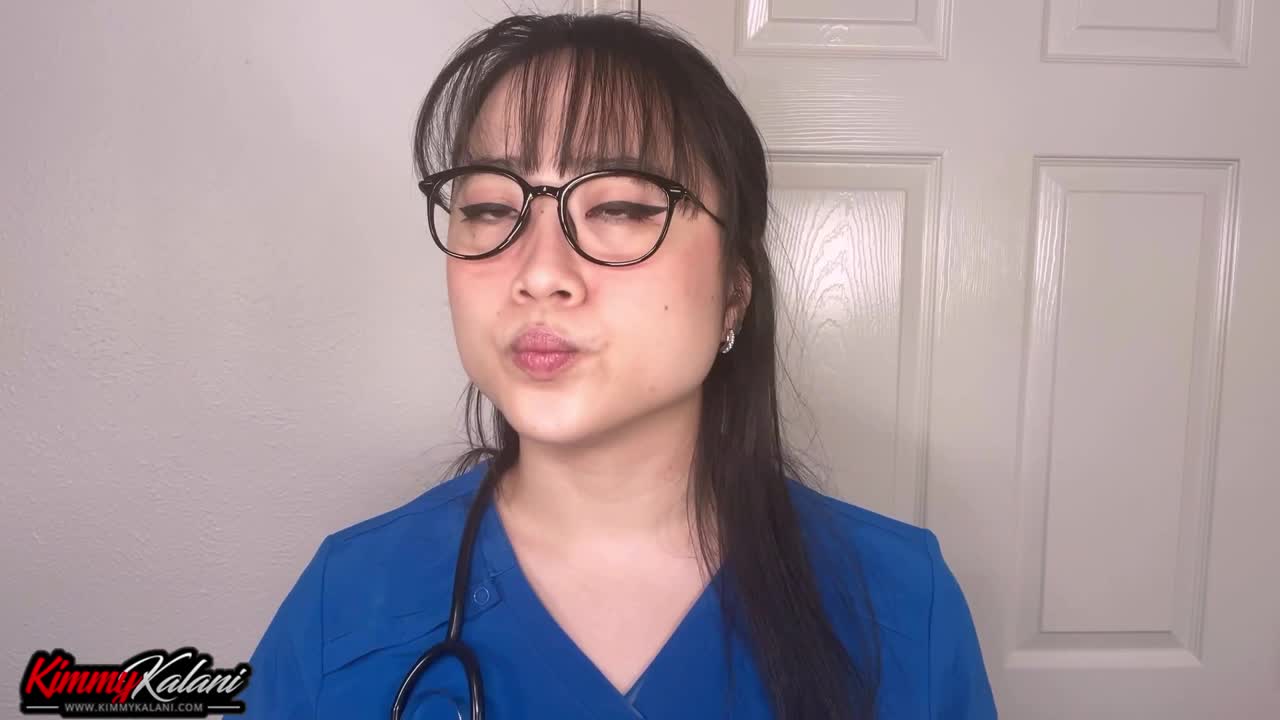 Kimmy Kalani - Nurse Sits On Your Face - ASMR Cheating