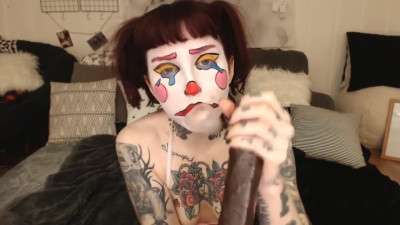 Slutty_Spice – Ahegao Bubblegum Clown Squirting - ASMR Porn Video & Massage XXX | Fullthot