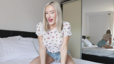 Desire Blonde - Jealous Stepsister Wants Cock - ASMR Porn Video & Massage XXX | Fullthot