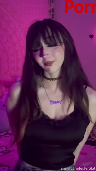 JesterSlut - 3 Holes 3 Creampies, 18yo Slut Loves Cum
