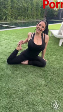 Angela White - NEW Backyard Yoga BJI - ASMR Porn Video & Massage XXX | Fullthot