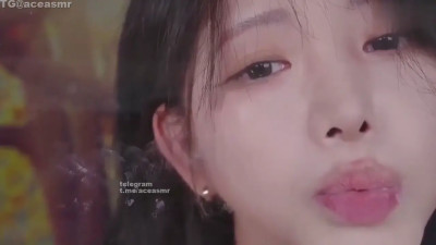 Korean moaning with layered over mouth sounds