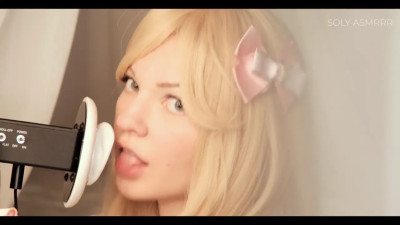 Extraordinary sexual ear-licking and hot views