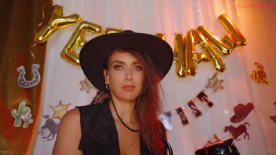 Cowgirl doing dick riding with moans