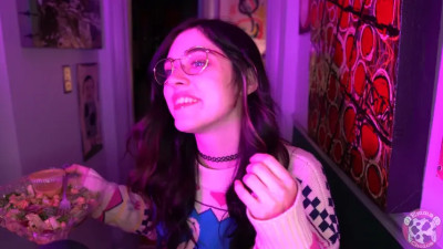 Reading Reddit stories and masturbating with vibrator