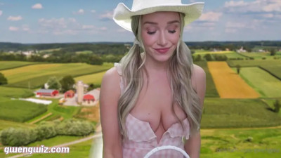 Valley girl stripteasing and takes care of your cock