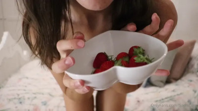 Feeding you strawberries and cream POV
