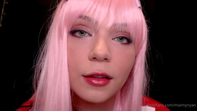 Red latex devil giving you her full attention