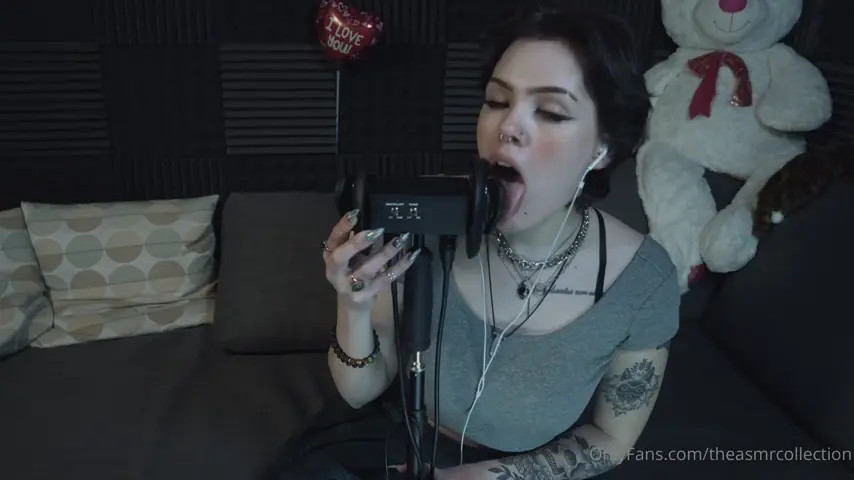 Slowly undressing with mouth sounds from ear to ear - ASMR Porn Video & Massage XXX | Fullthot