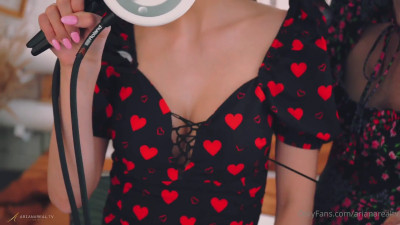 Lesbian no-talking ASMR with moans