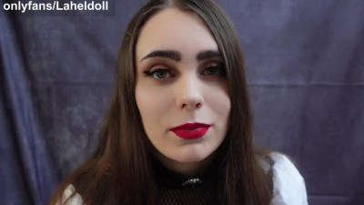 Hot and busty vampire sucking your cock