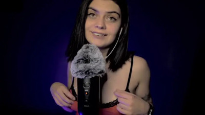 Sexual teasing and bra scratching ASMR