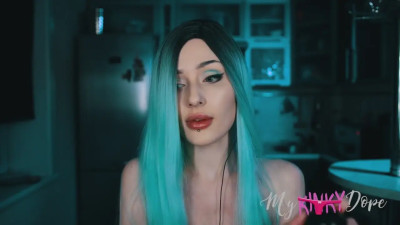 No-talking Gag Ball ASMR with intense mouth sounds