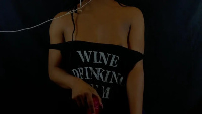 Masturbating and very silent moaning