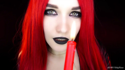 KittieClaw being the sexy red devil