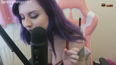 ASMRisawesome whispering erotic trigger words