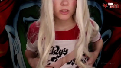 Harley Quinn nude ASMR cosplay