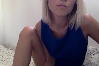 French whispering and licking fingers