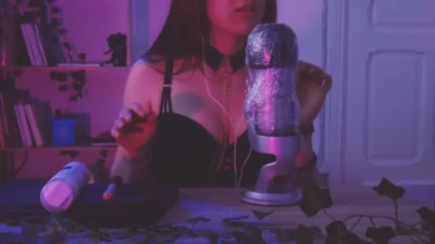 Jerk off instructions with girl undressing