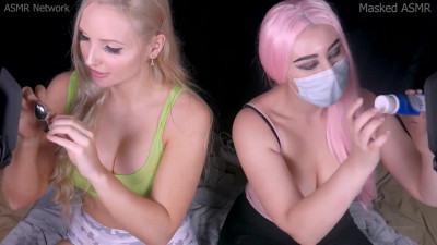 Fit Chick Amy and Masked ASMR - Massage - Two oiled Hoes - ASMR Porn Video & Massage XXX | Fullthot