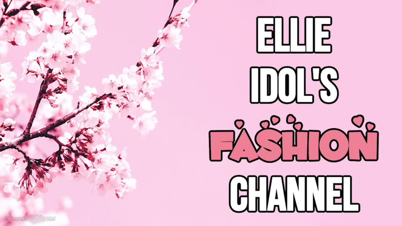 Ellie Idol - Fashion Content Creator Accidental Live Stream Masturbation