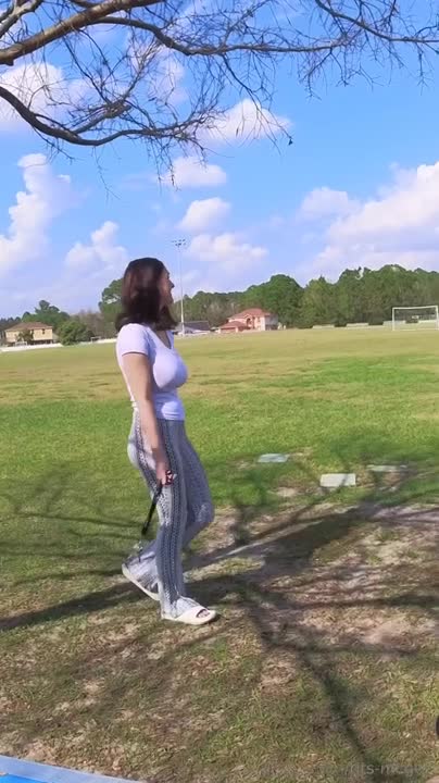 Anna Curvy - Tits McGee - Soccer Field BJ - thegorillagrip