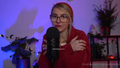 Sucking on candies to get in New years mood