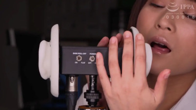 Japanese porn ASMR two hour stream with 3dio mic