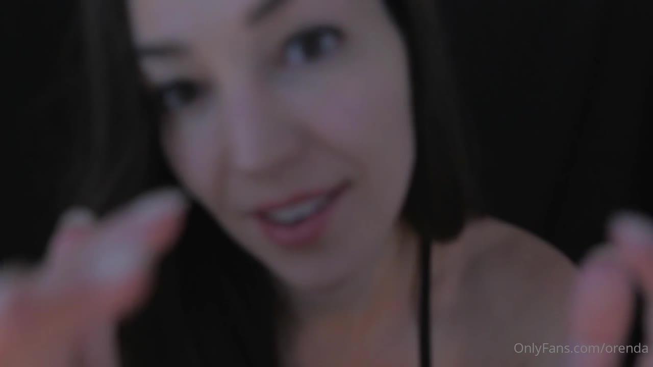 Orenda ASMR - Massage with Edible Lotion Integrating GF Roleplay and Ear Eating