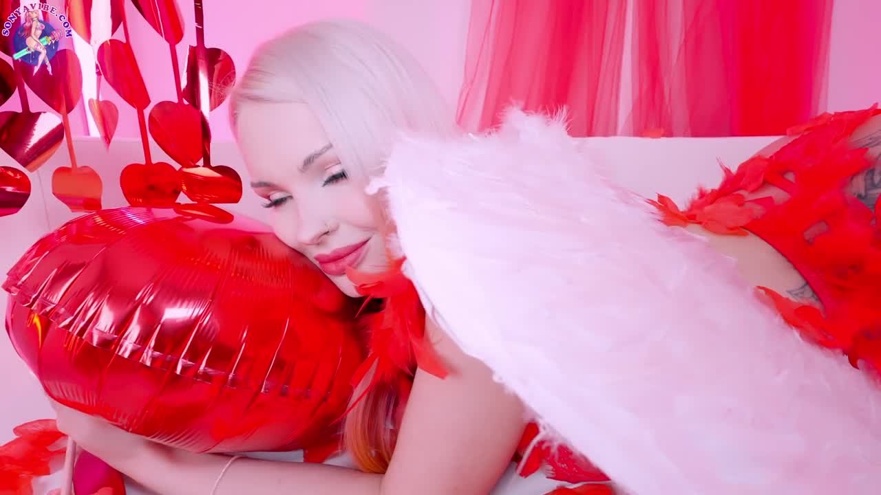 SonyaVibe - Angel Of Fornication Will Make You Cum On Valentines Day