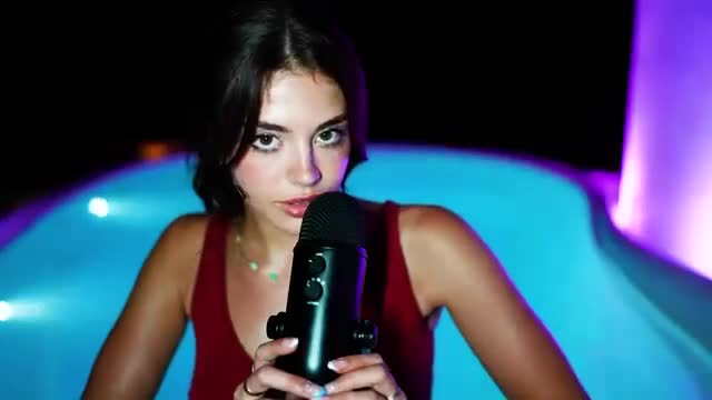asmr girlfriend takes you to the hot tub... (emily black)