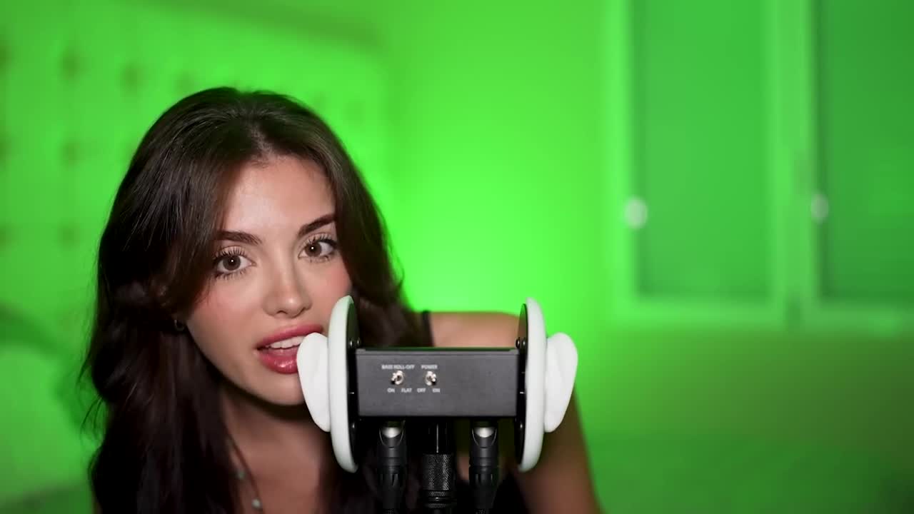 my first asmr video with the 3dio mic...